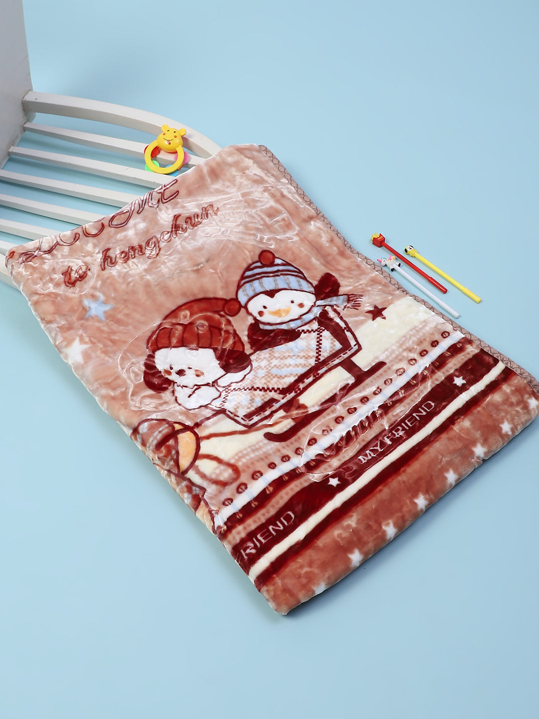 Printed Baby Blanket for Heavy Winter -2 Ply