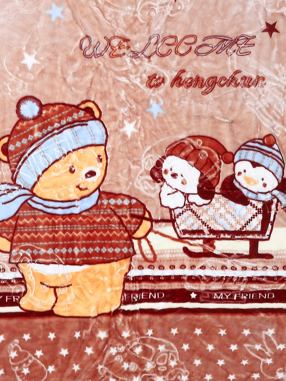 Printed Baby Blanket for Heavy Winter -2 Ply