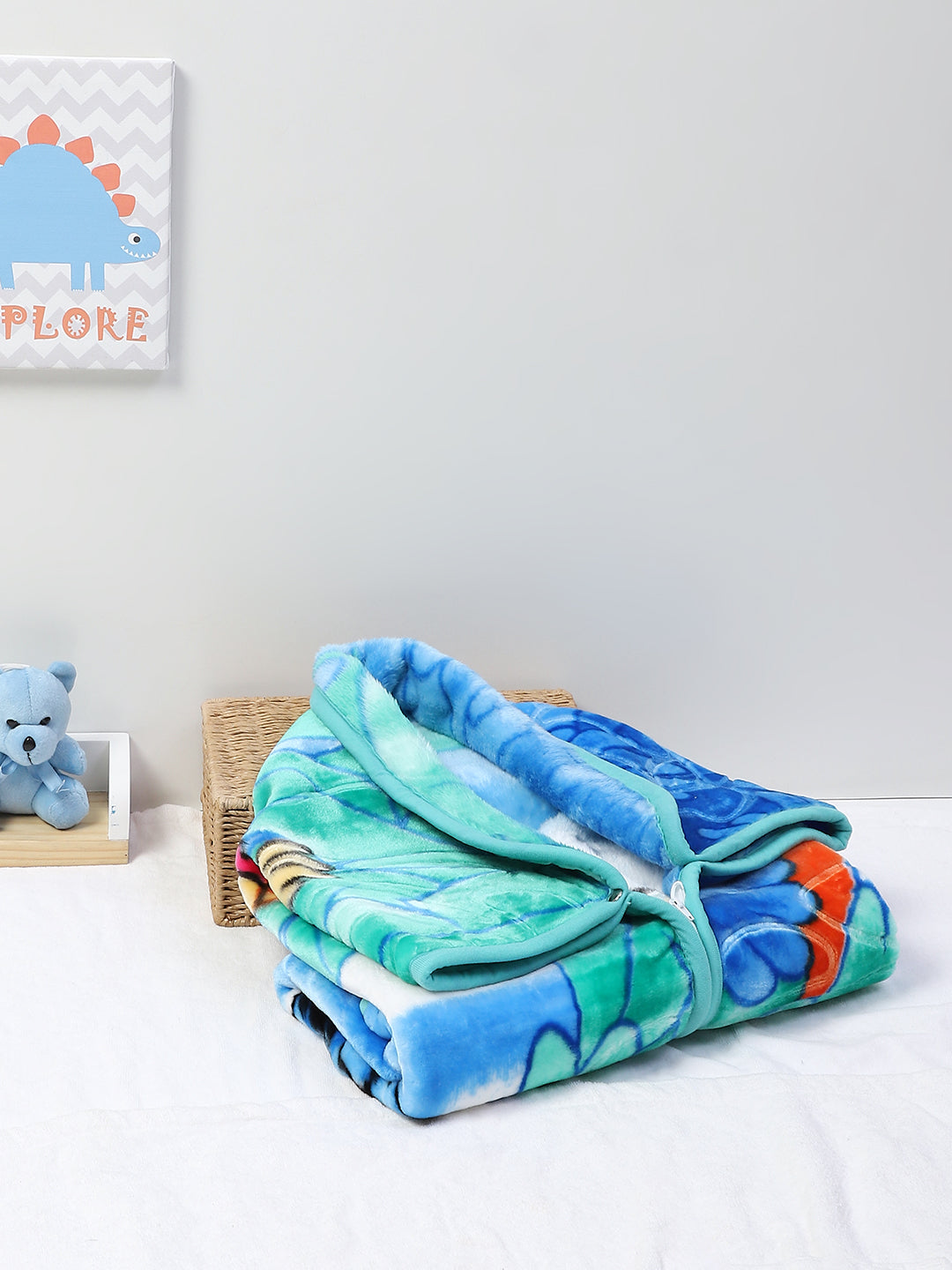 Printed Baby Blanket for Heavy Winter -1 Ply