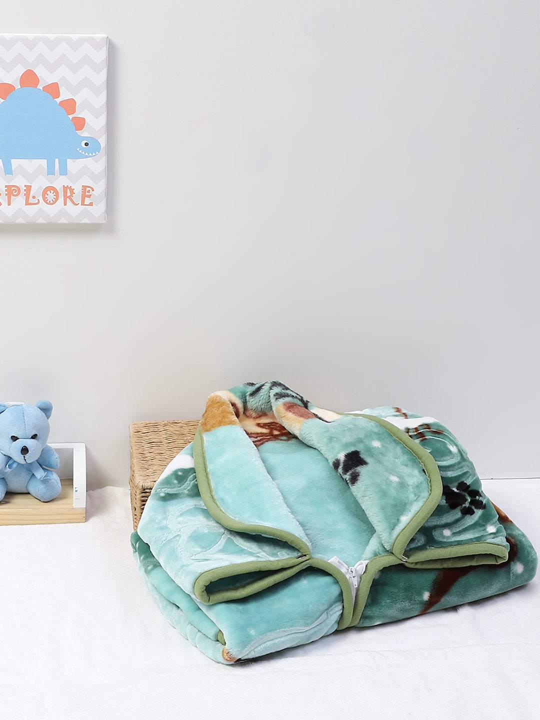 Printed Baby Blanket for Heavy Winter -1 Ply