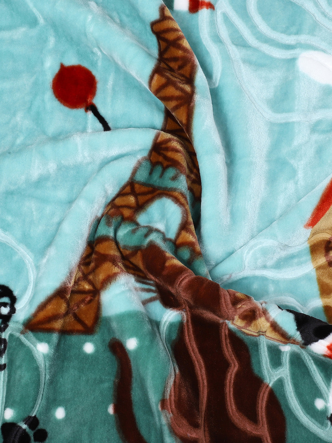 Printed Baby Blanket for Heavy Winter -1 Ply