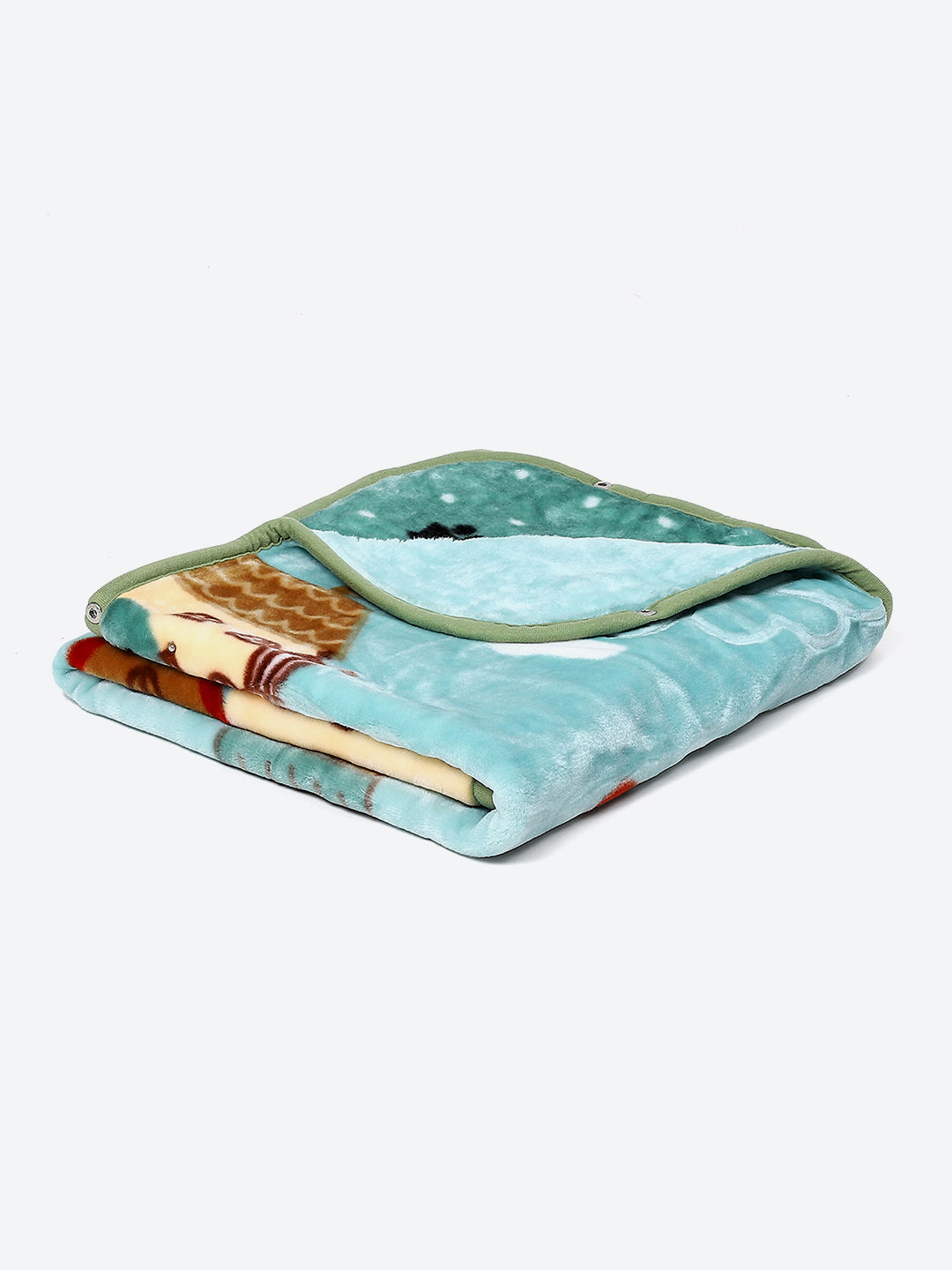 Printed Baby Blanket for Heavy Winter -1 Ply