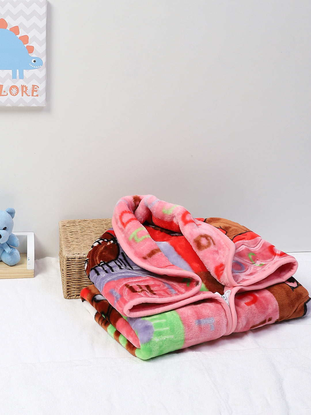 Printed Baby Blanket for Heavy Winter -1 Ply