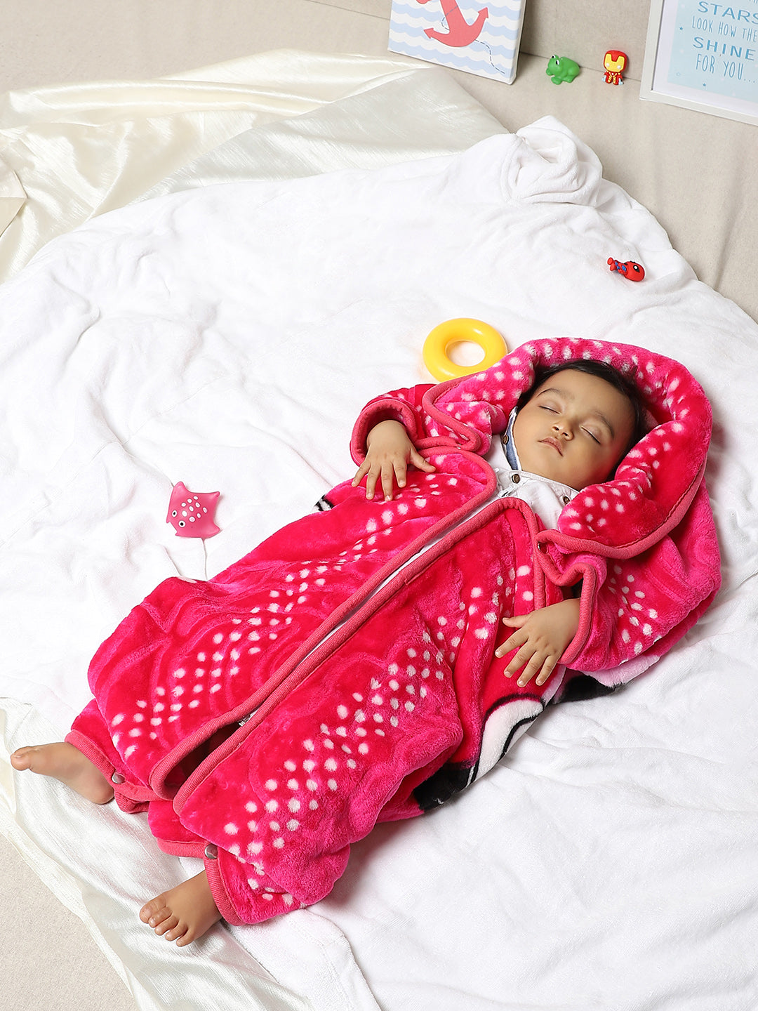 Buy Printed Baby Blanket for Heavy Winter -1 Ply Online in India - Monte  Carlo