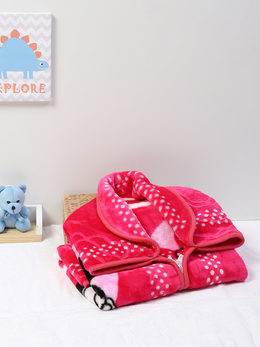 Printed Baby Blanket for Heavy Winter -1 Ply