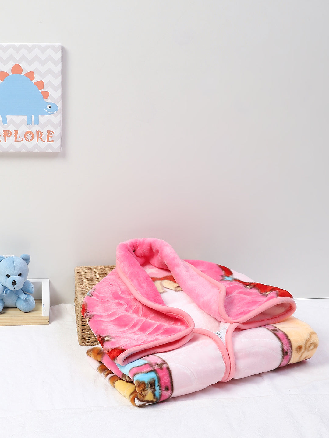 Printed Baby Blanket for Heavy Winter -1 Ply