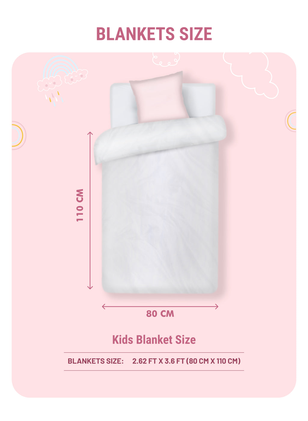 Printed Baby Blanket for Heavy Winter -1 Ply