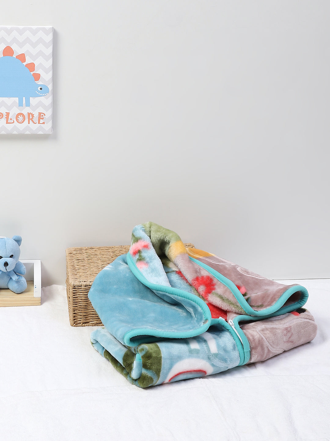 Printed Baby Blanket for Heavy Winter -1 Ply