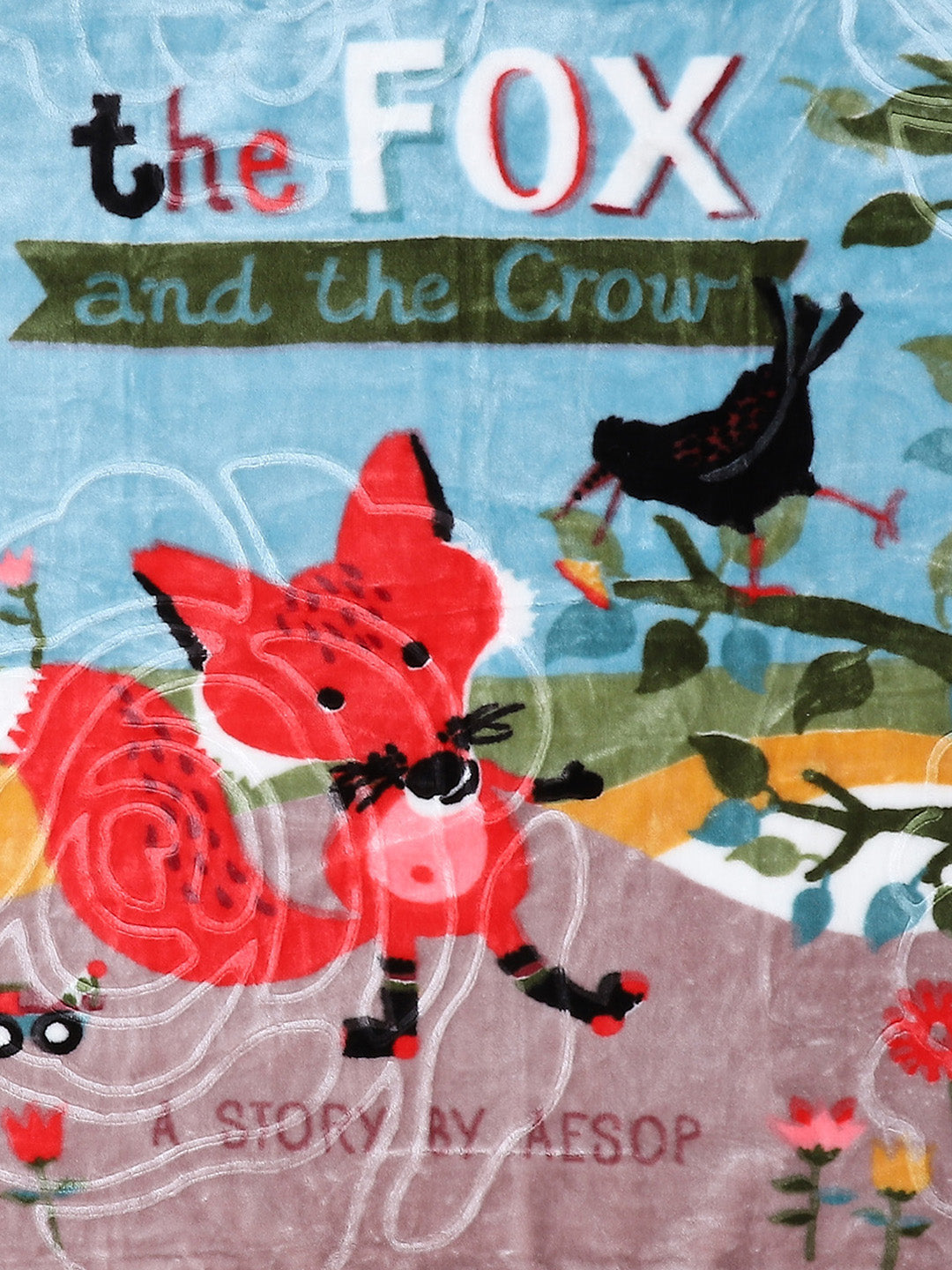 Printed Baby Blanket for Heavy Winter -1 Ply