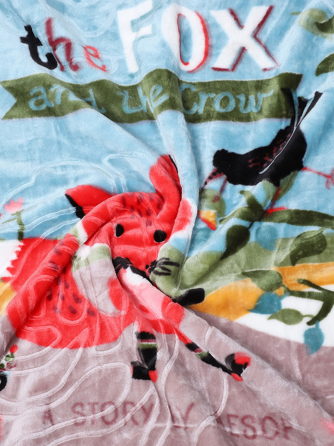 Printed Baby Blanket for Heavy Winter -1 Ply