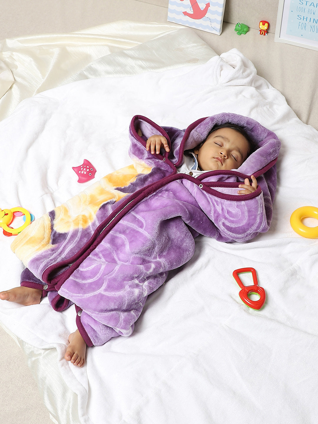 Printed Baby Blanket for Heavy Winter -1 Ply