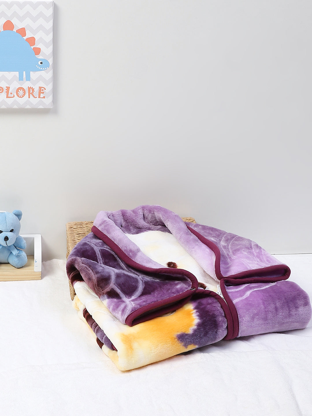 Printed Baby Blanket for Heavy Winter -1 Ply