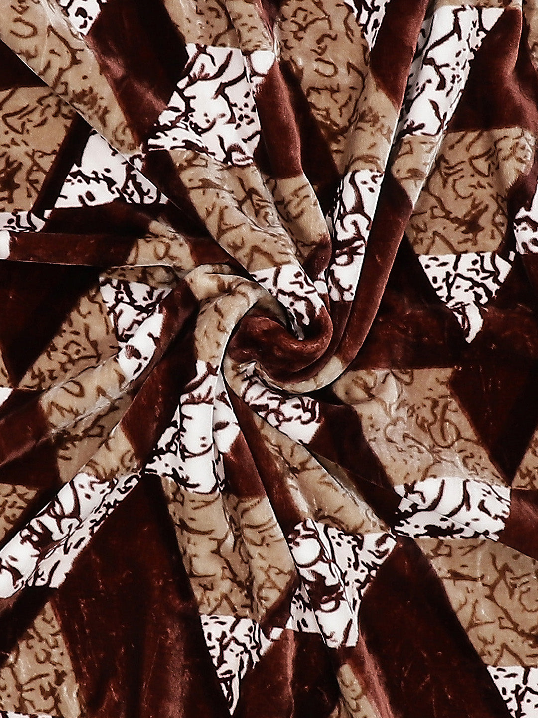 Printed Double Bed Blanket for Mild Winter -2 Ply