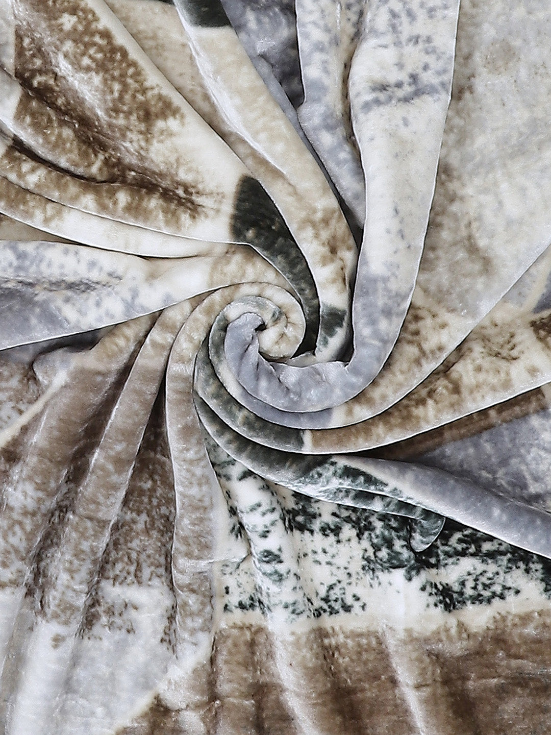 Printed Double Bed Blanket for Mild Winter -1 Ply