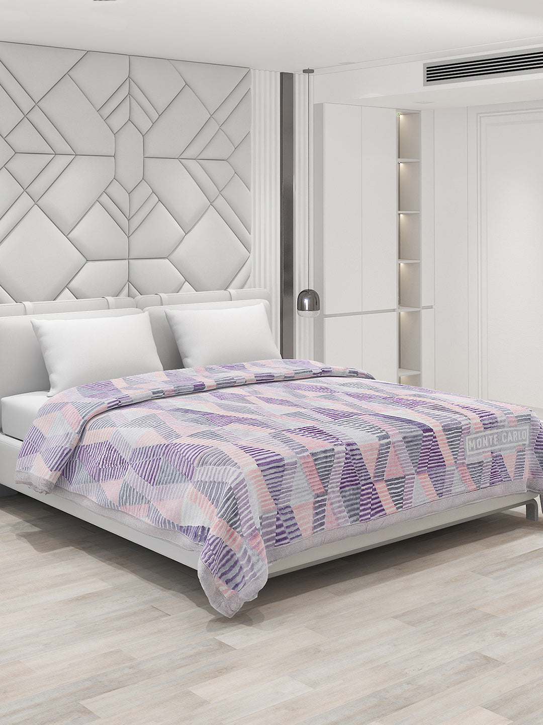 Printed Double Bed Blanket for Heavy Winter -2 Ply