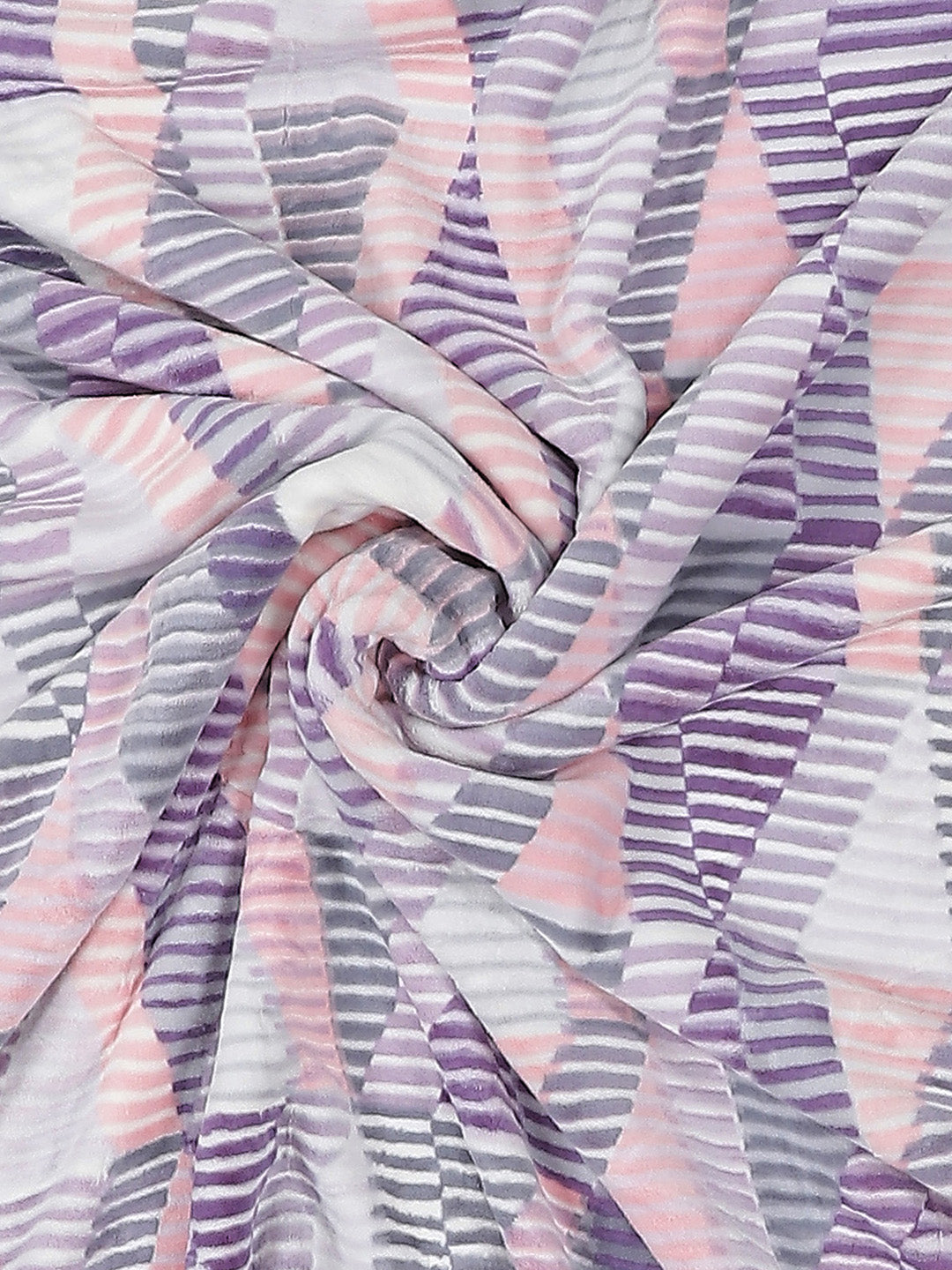 Printed Double Bed Blanket for Heavy Winter -2 Ply