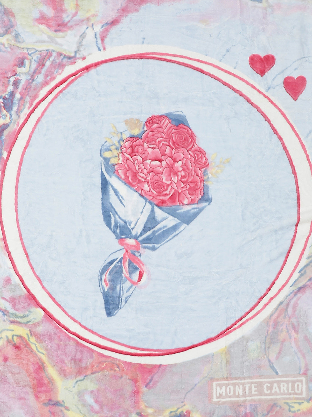 Printed Double Bed Blanket for Heavy Winter -2 Ply