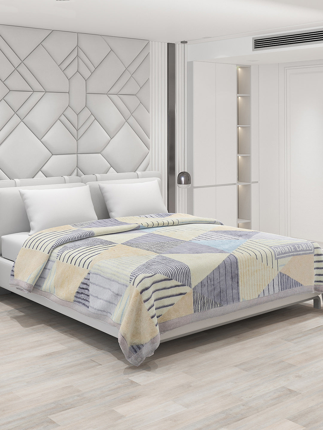 Printed Double Bed Blanket for Heavy Winter -2 Ply