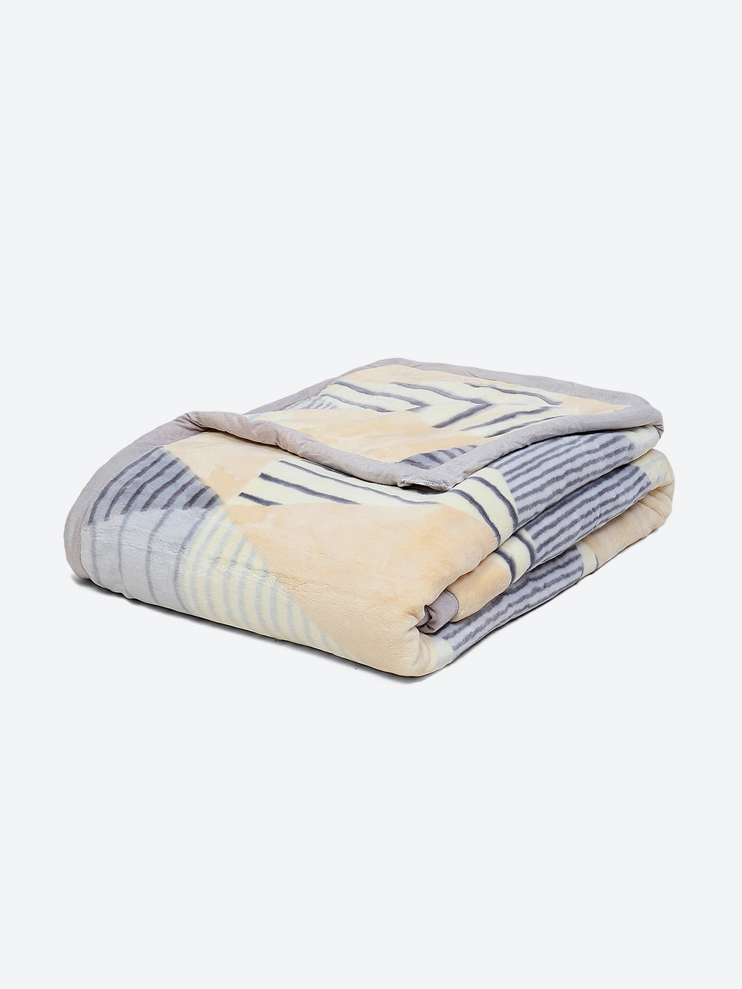 Printed Double Bed Blanket for Heavy Winter -2 Ply