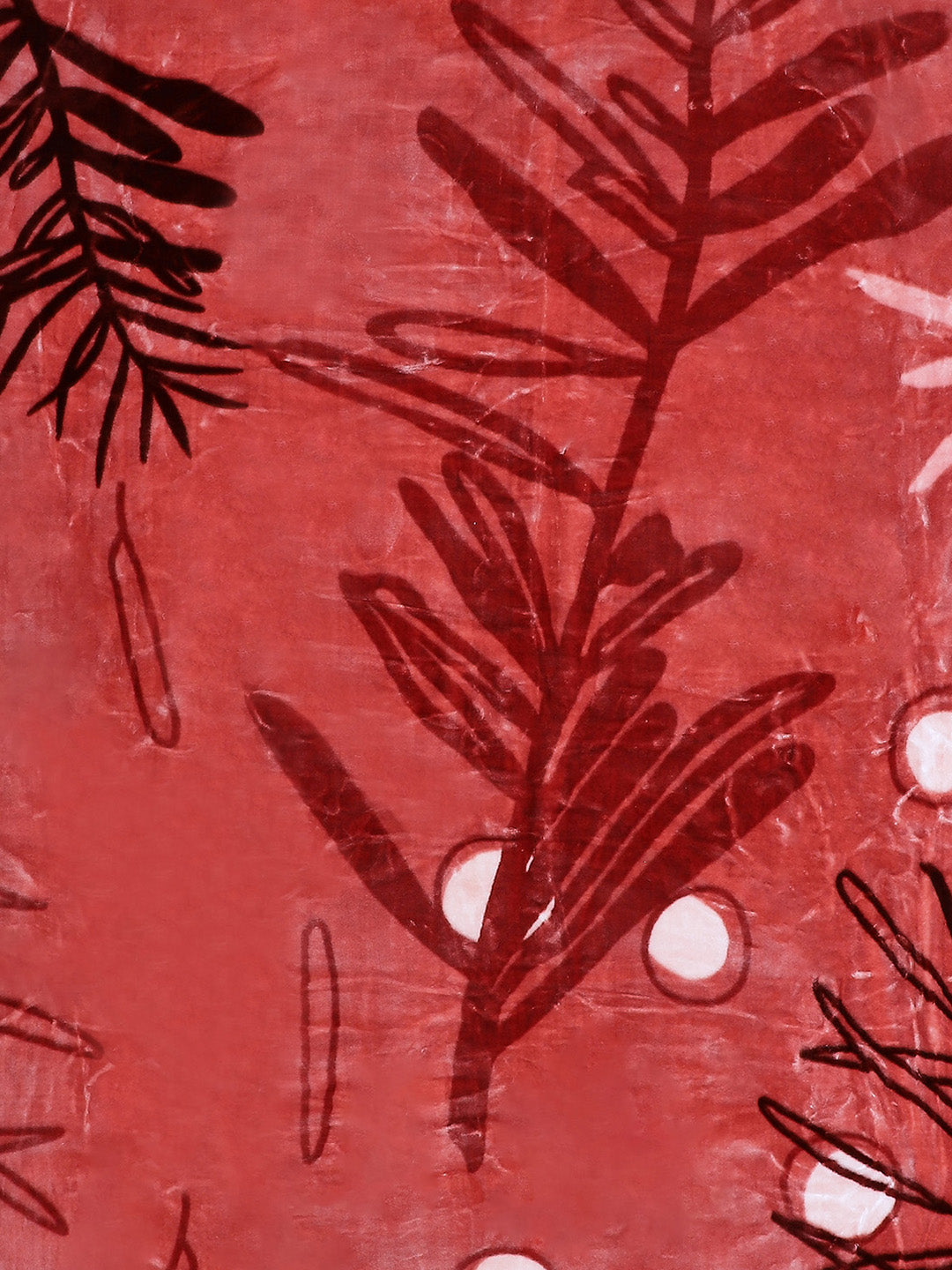 Printed Double Bed Blanket for Heavy Winter -2 Ply