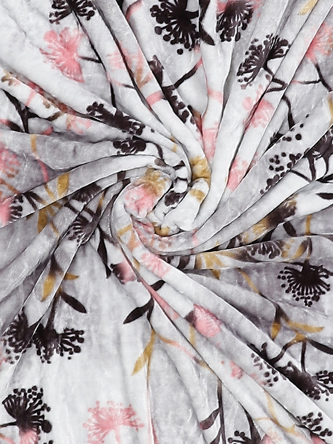 Printed Single Bed Blanket for Mild Winter -1 Ply