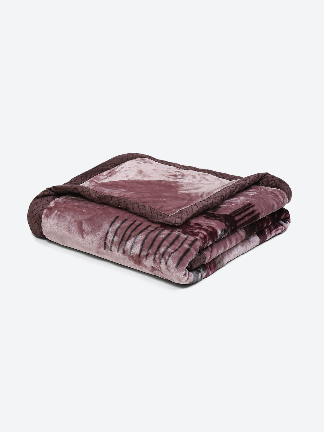 Printed Single Bed Blanket for Mild Winter -1 Ply