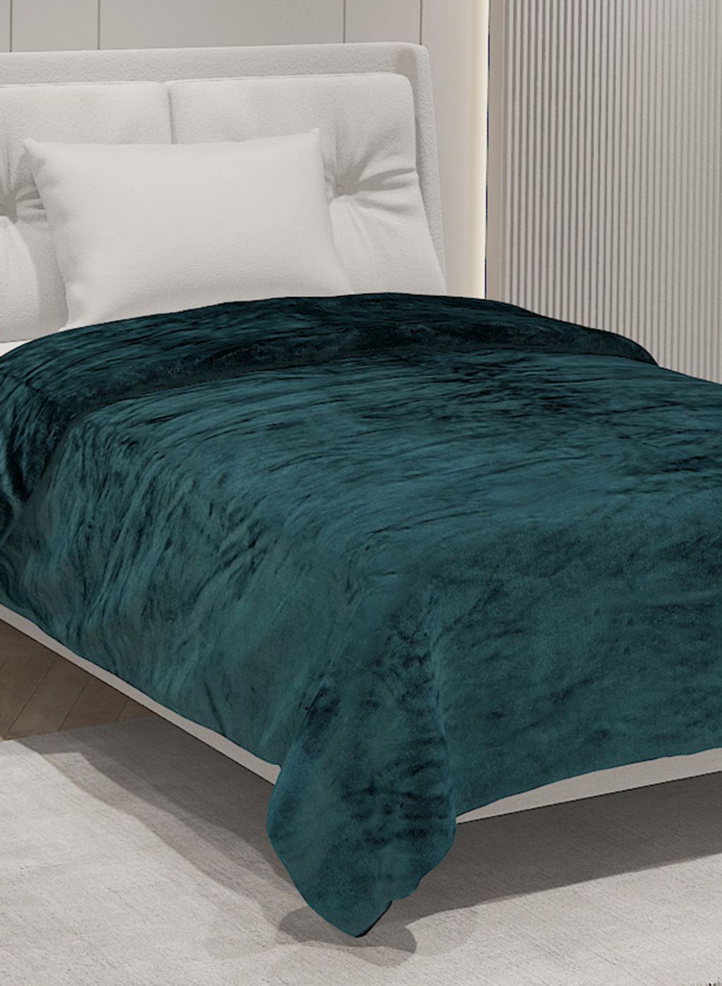 Printed Single Blanket for AC Room - 240 GSM
