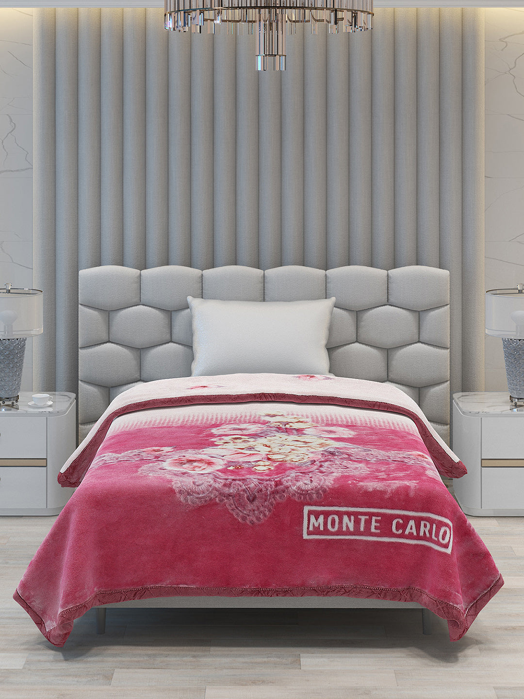 Printed Single Bed Blanket for Heavy Winter -2 Ply