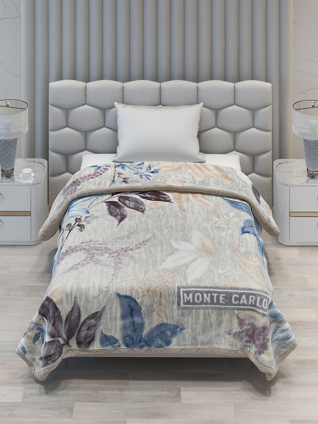 Printed Single Bed Blanket for Heavy Winter -2 Ply