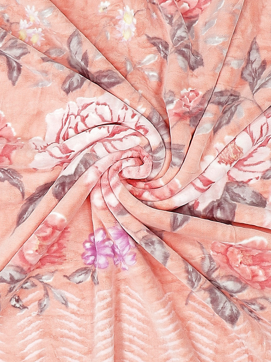 Printed Single Bed Blanket for Mild Winter -2 Ply