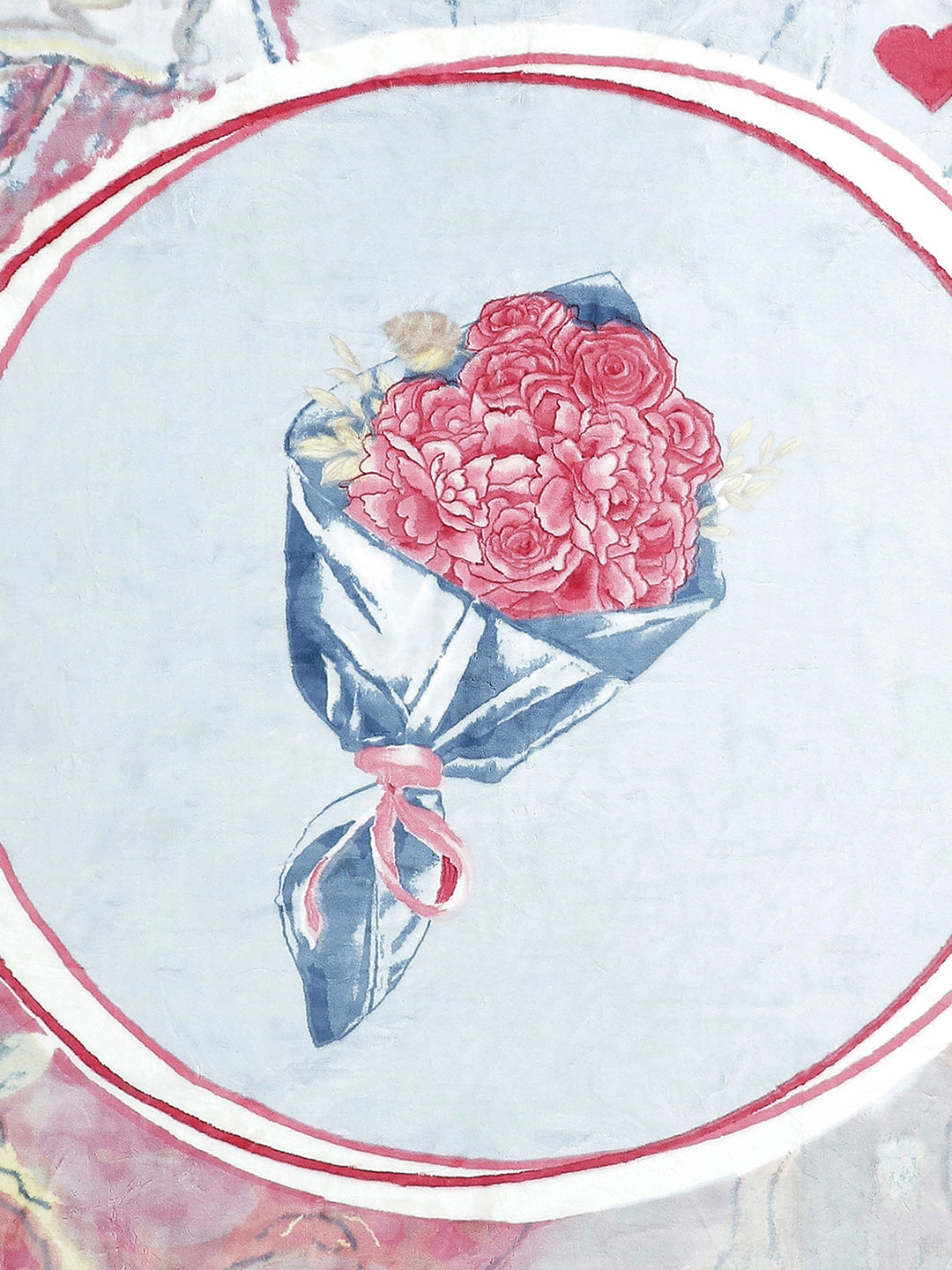 Printed Single Bed Blanket for Mild Winter -2 Ply