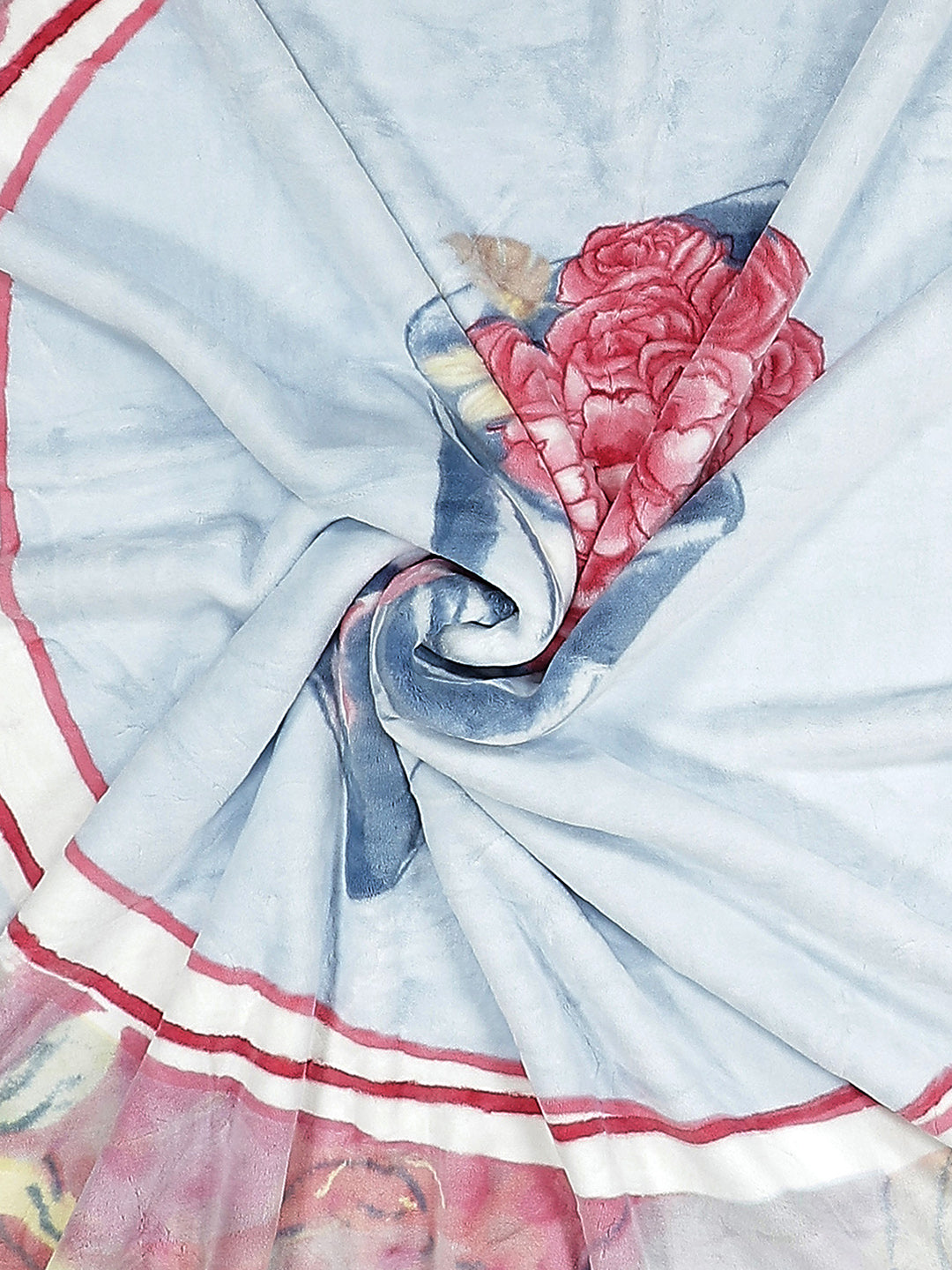 Printed Single Bed Blanket for Mild Winter -2 Ply