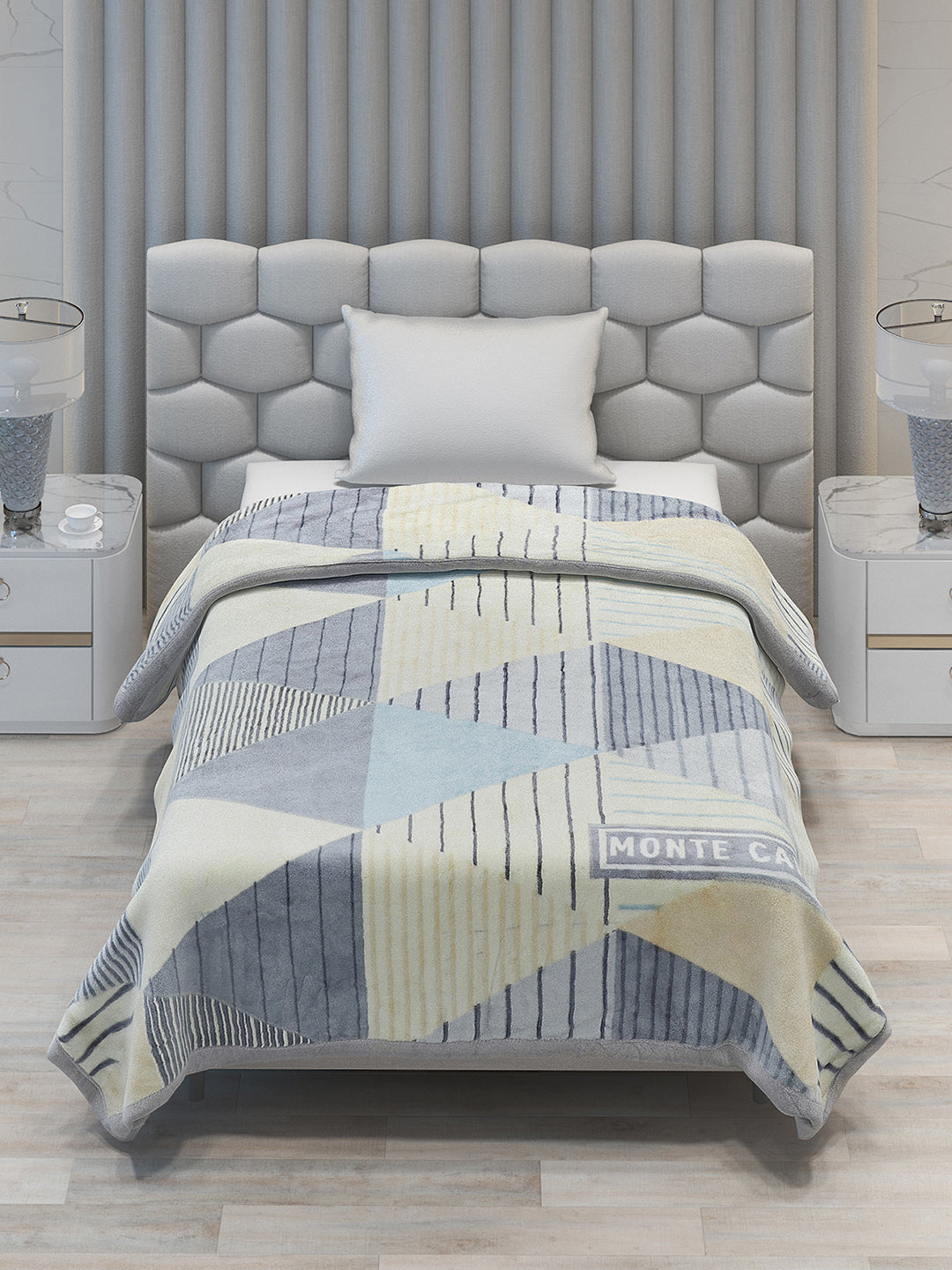Printed Single Bed Blanket for Mild Winter -2 Ply