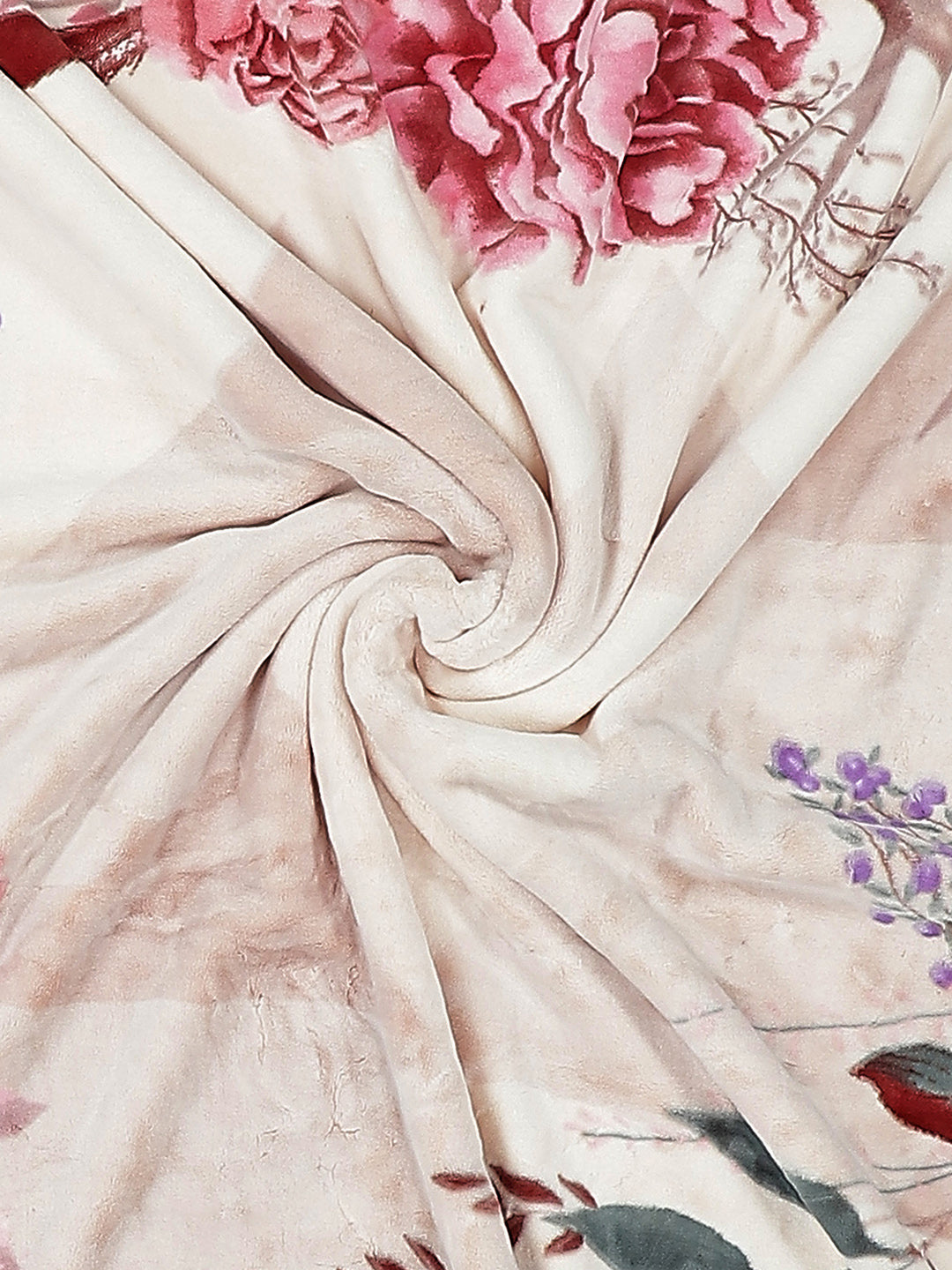Printed Single Bed Blanket for Mild Winter -2 Ply