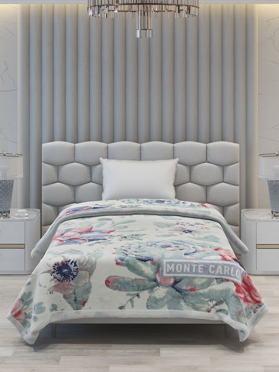 Printed Single Bed Blanket for Mild Winter -2 Ply