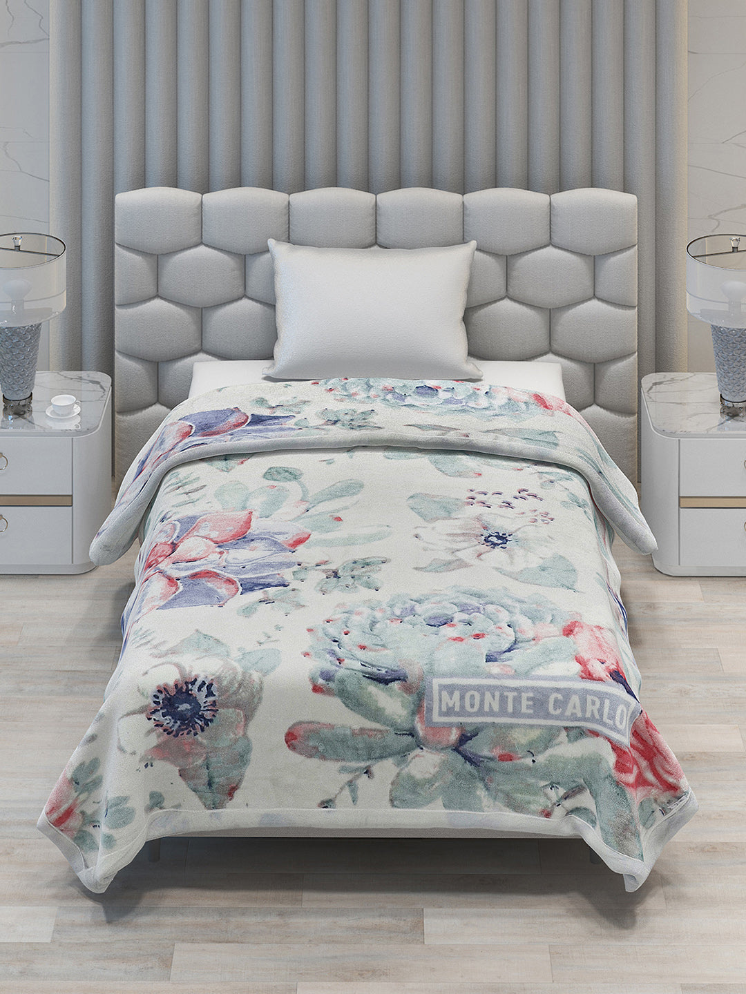 Printed Single Bed Blanket for Mild Winter -2 Ply