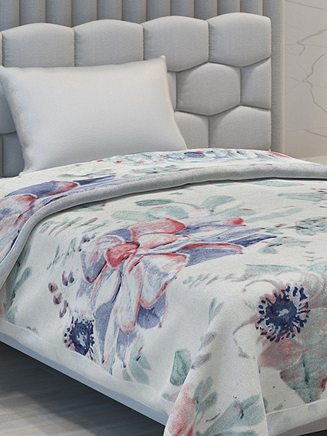 Printed Single Bed Blanket for Mild Winter -2 Ply