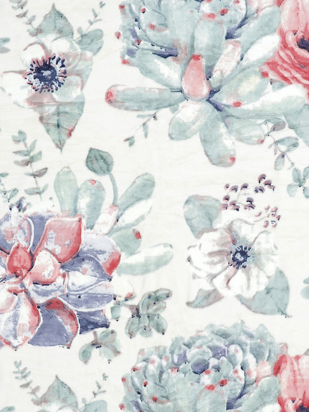 Printed Single Bed Blanket for Mild Winter -2 Ply