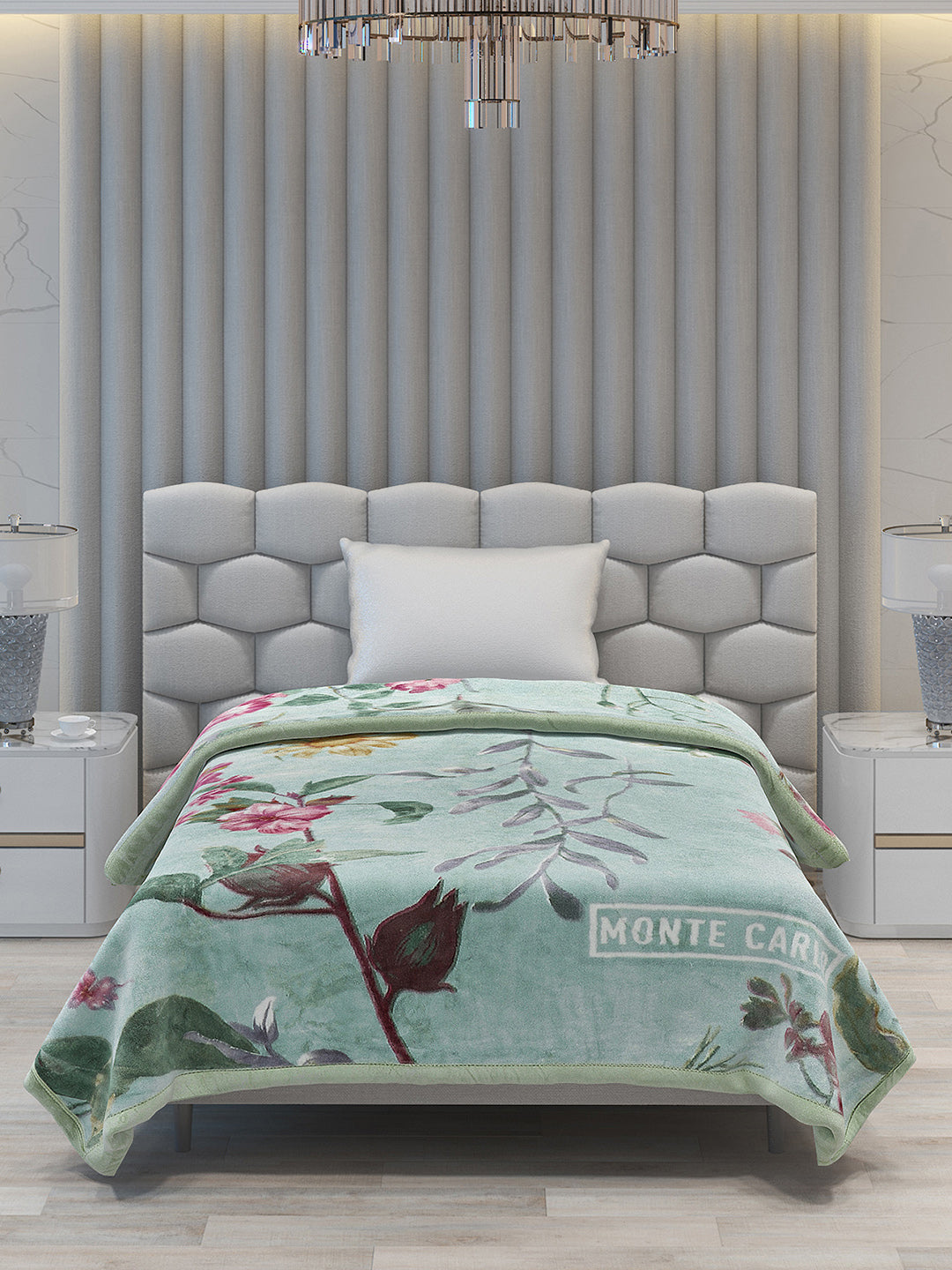 Printed Single Bed Blanket for Mild Winter -2 Ply
