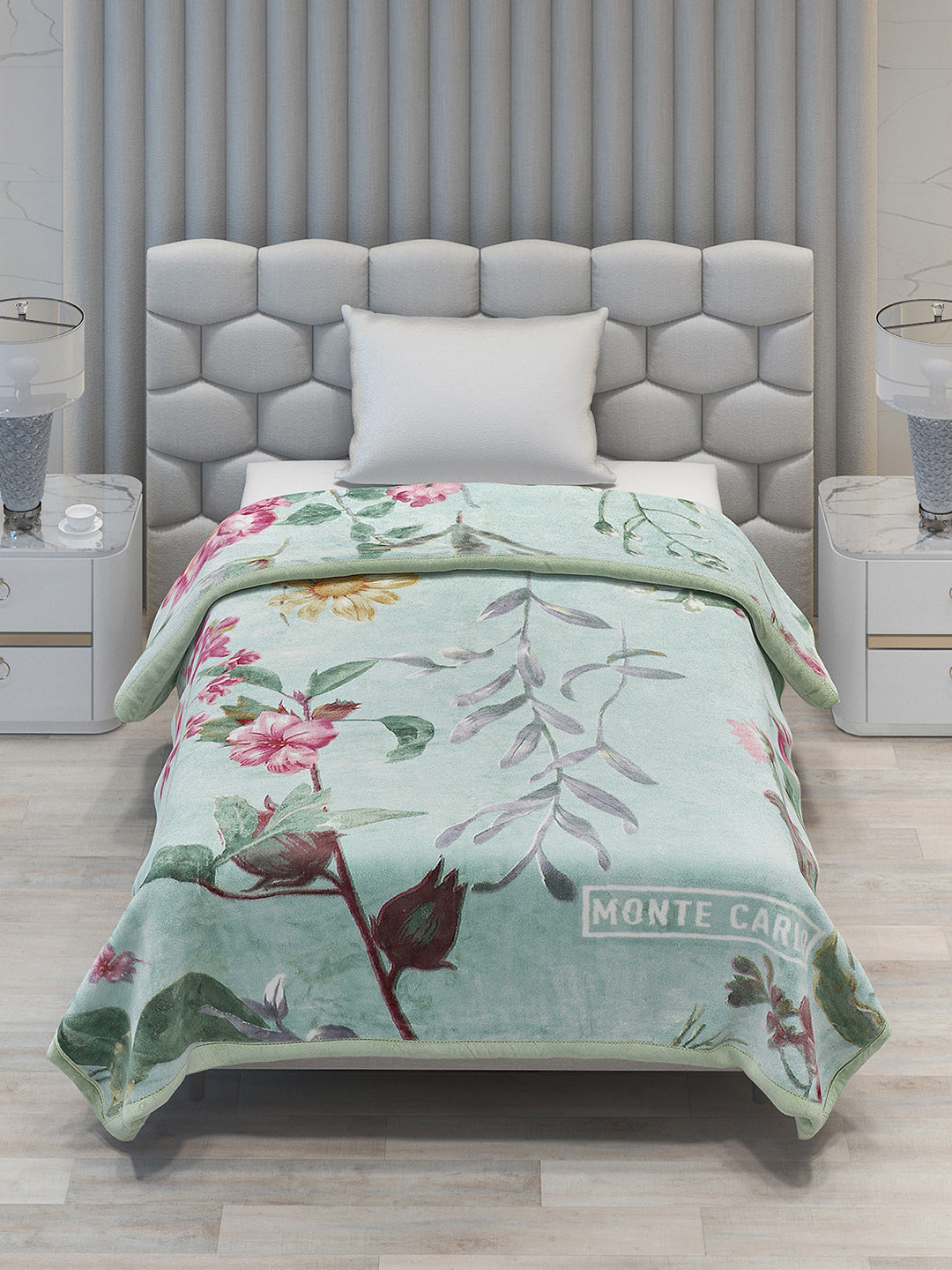 Printed Single Bed Blanket for Mild Winter -2 Ply