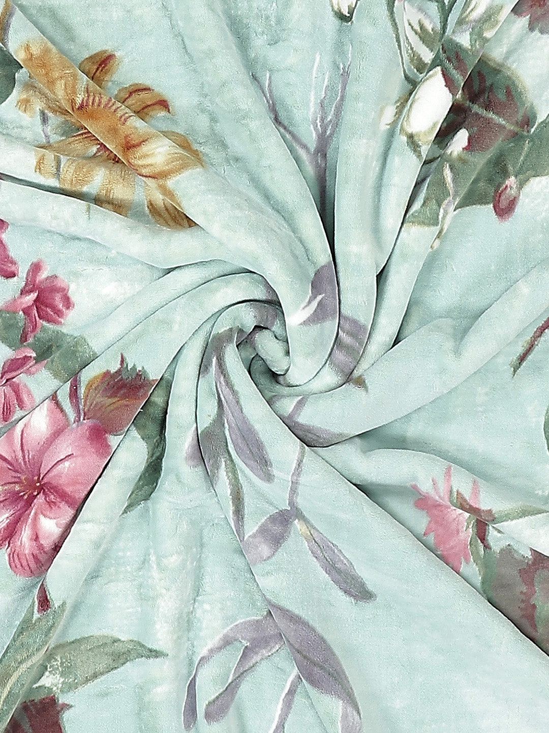Printed Single Bed Blanket for Mild Winter -2 Ply