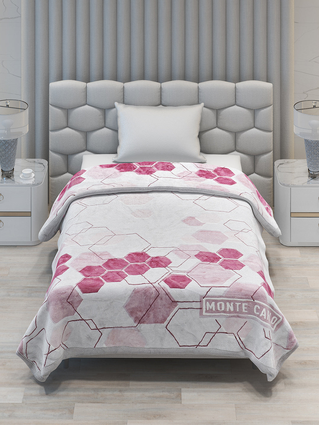 Printed Single Bed Blanket for Mild Winter -2 Ply