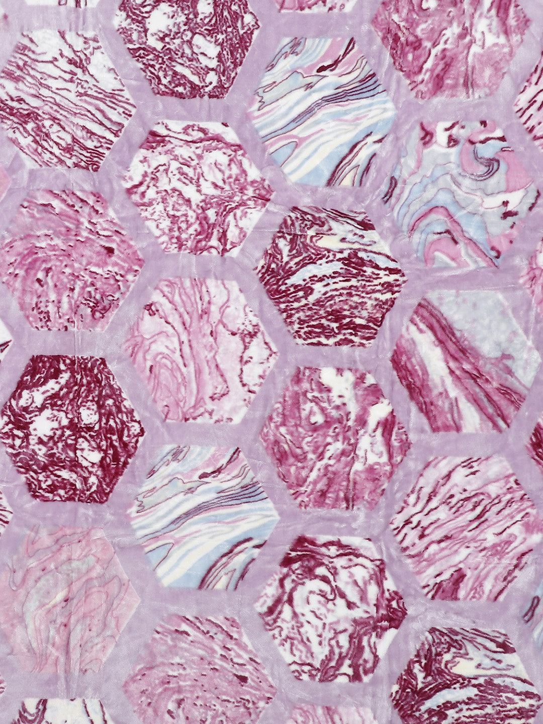 Printed Double Bed Blanket for Heavy Winter -2 Ply