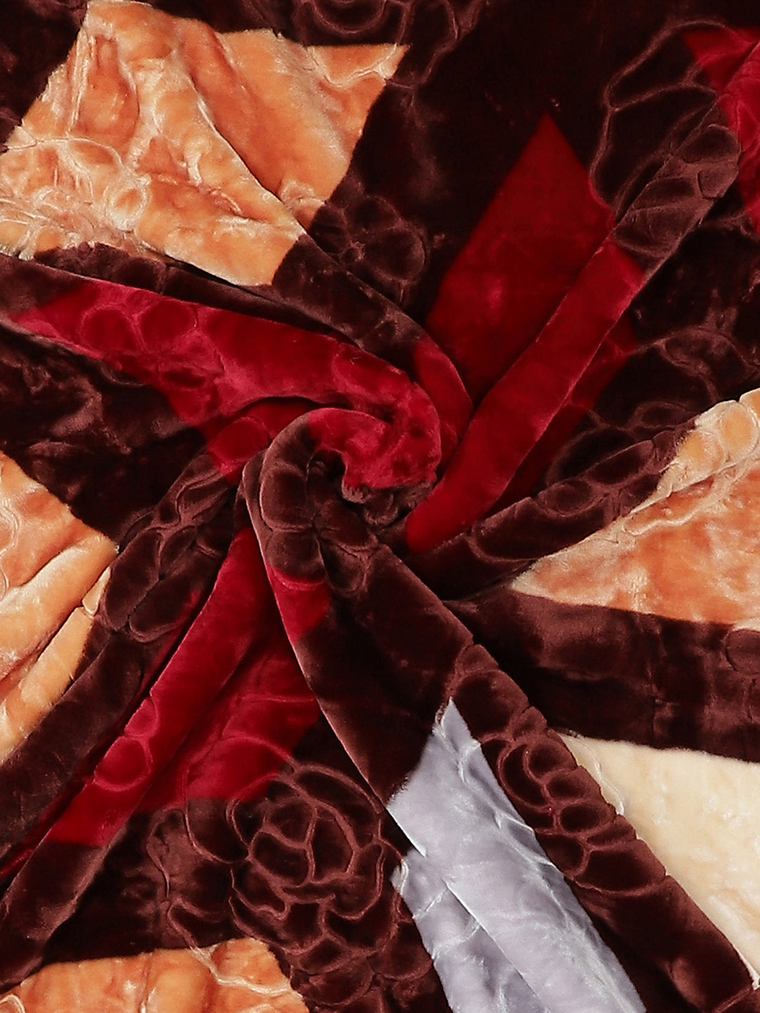 Printed Double Bed Blanket for Heavy Winter -2 Ply