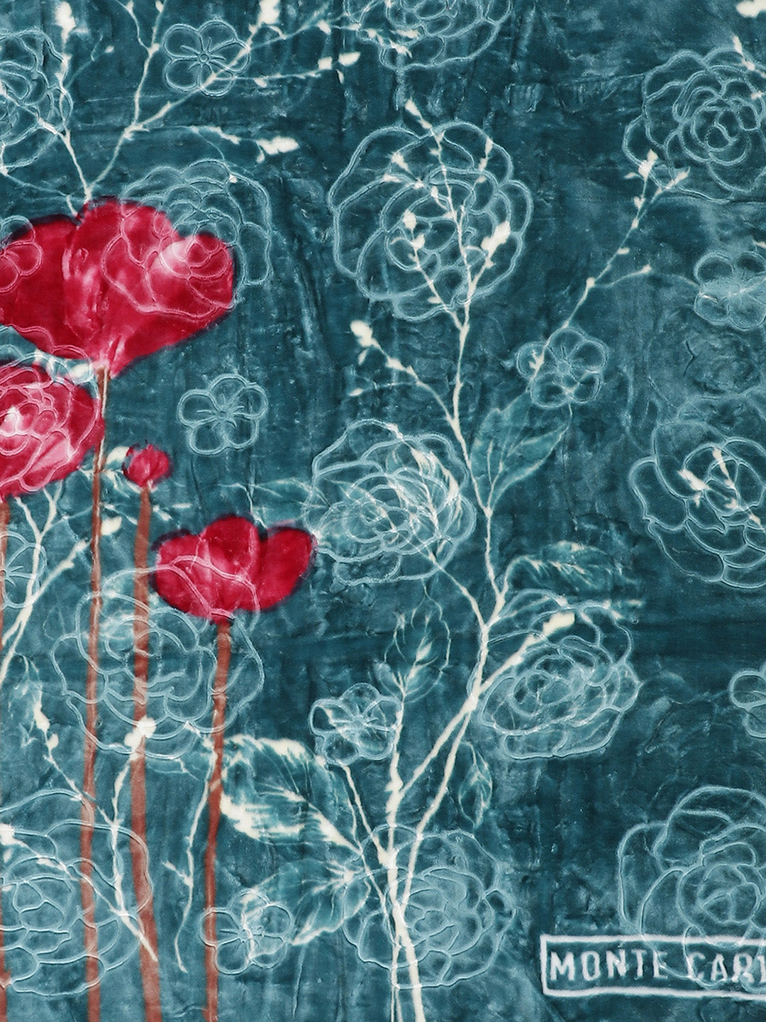 Printed Double Bed Blanket for Heavy Winter -2 Ply