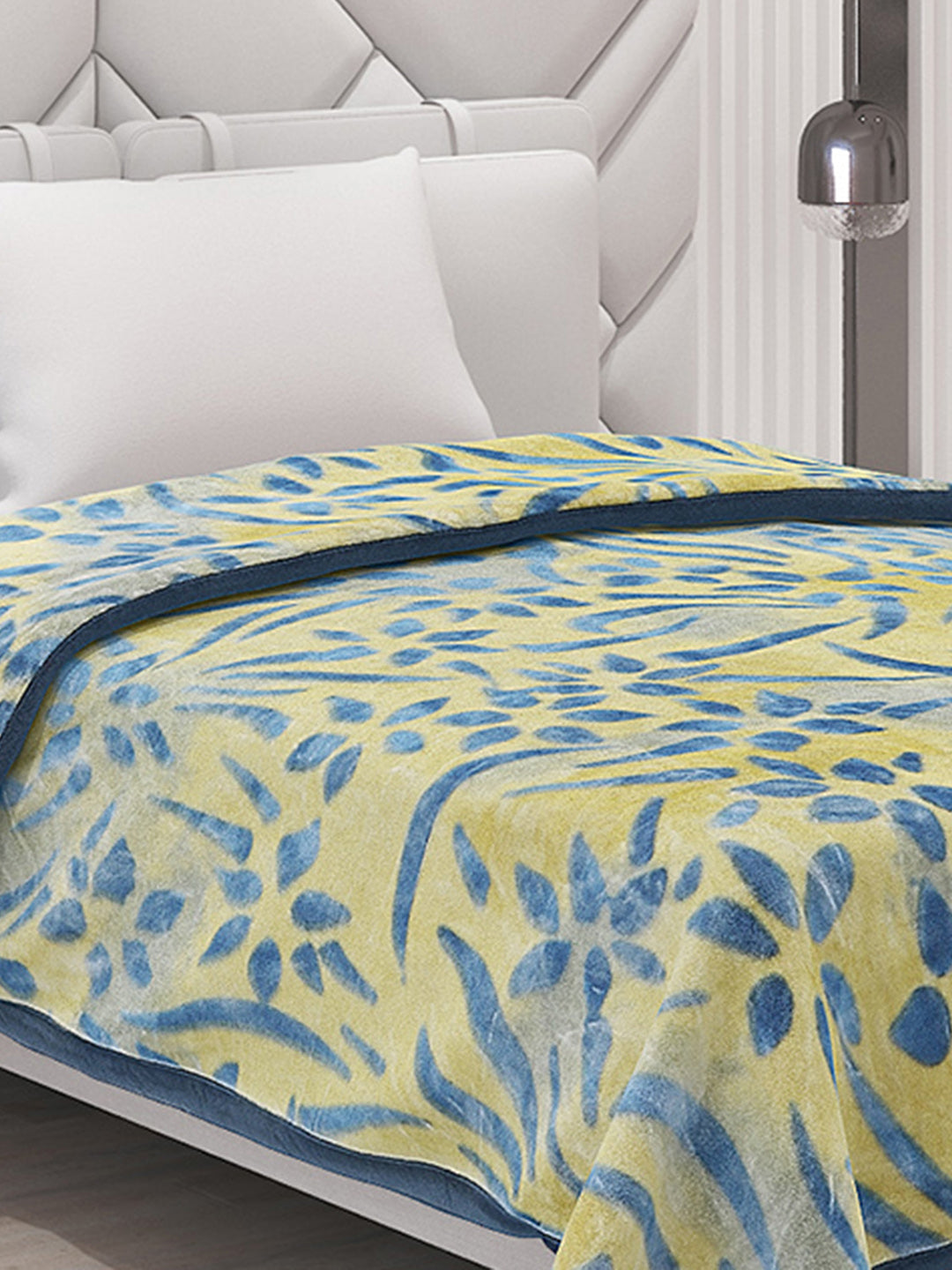 Printed Single Bed Blanket for Mild Winter -2 Ply