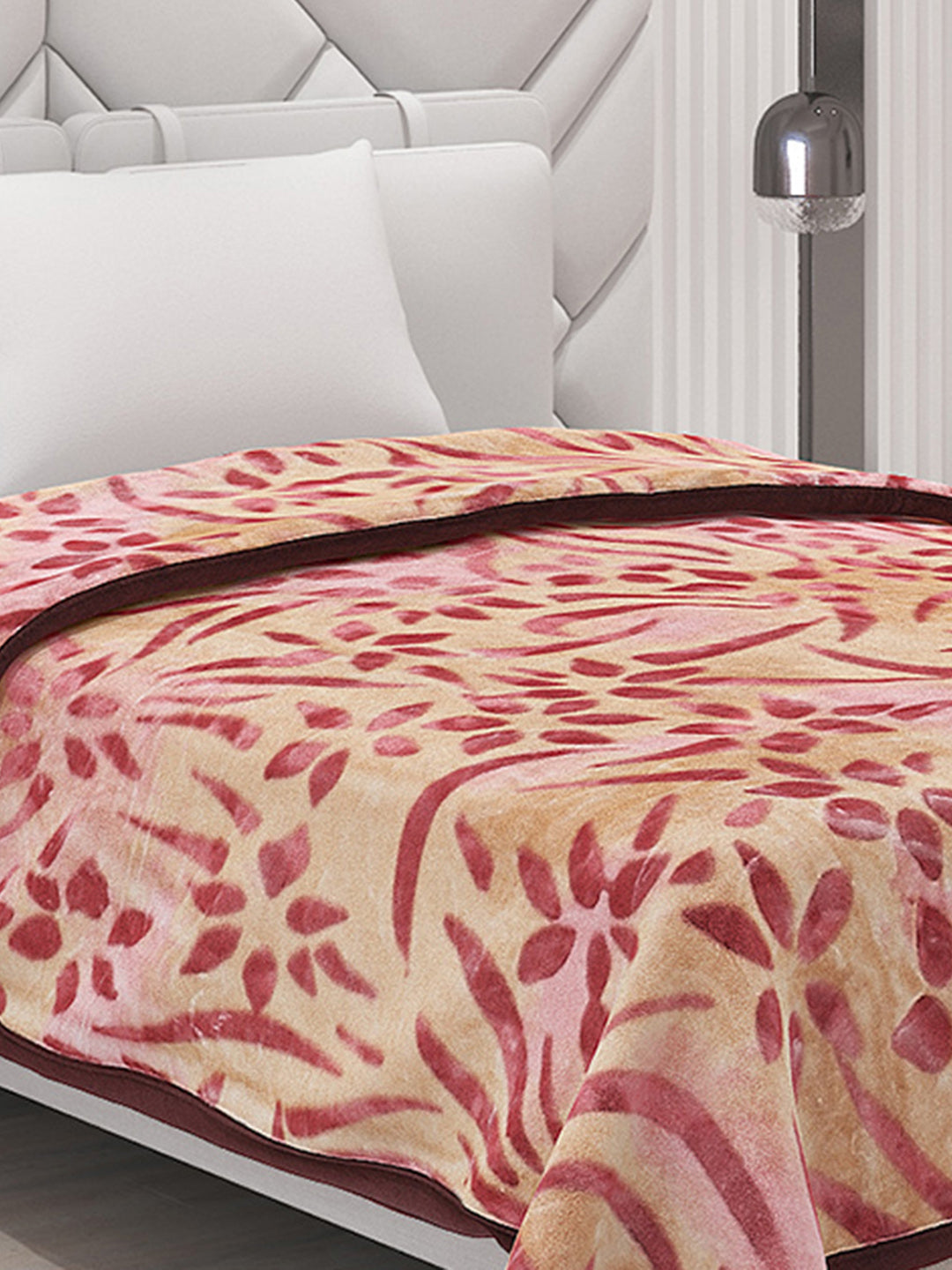 Printed Single Bed Blanket for Mild Winter -2 Ply