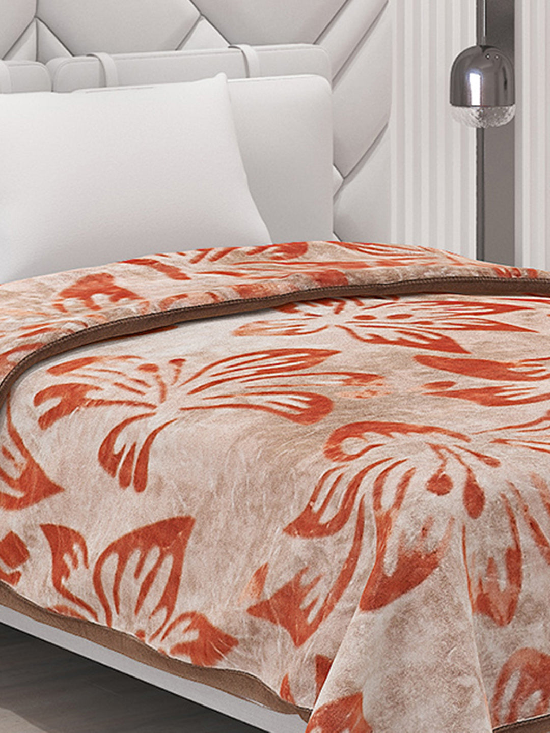 Printed Single Bed Blanket for Mild Winter -2 Ply