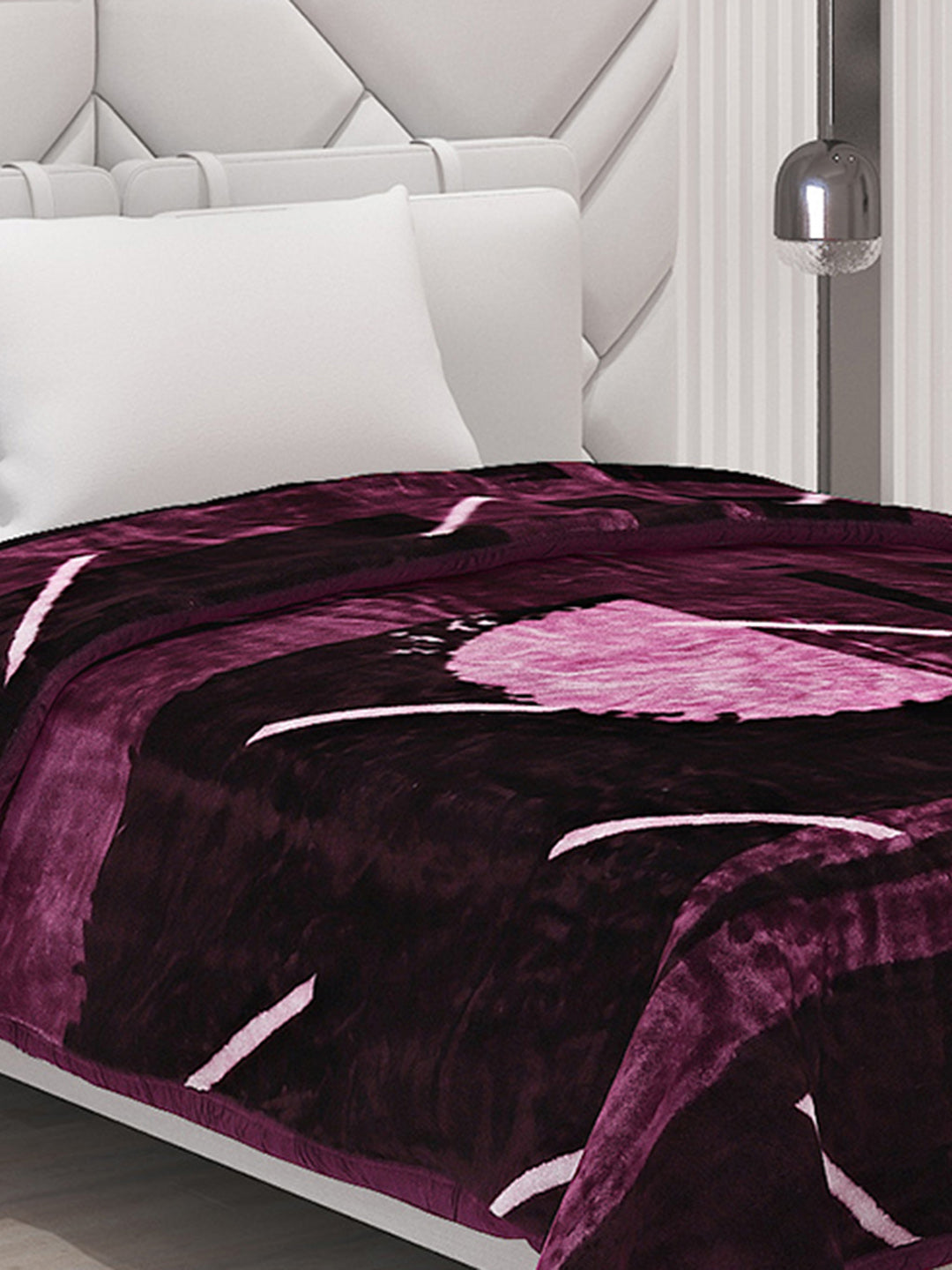 Printed Single Bed Blanket for Mild Winter -1 Ply