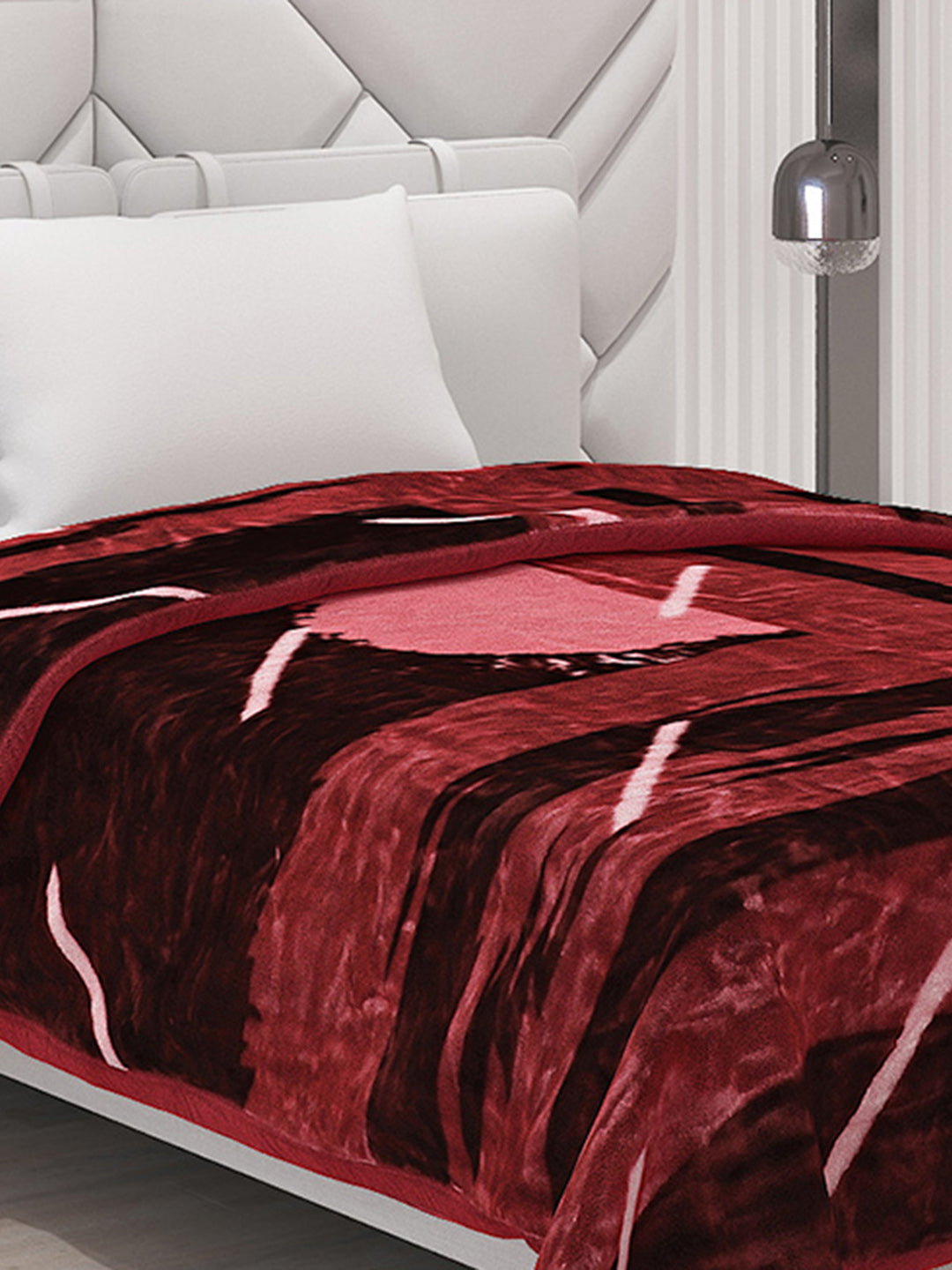 Printed Single Bed Blanket for Mild Winter -1 Ply